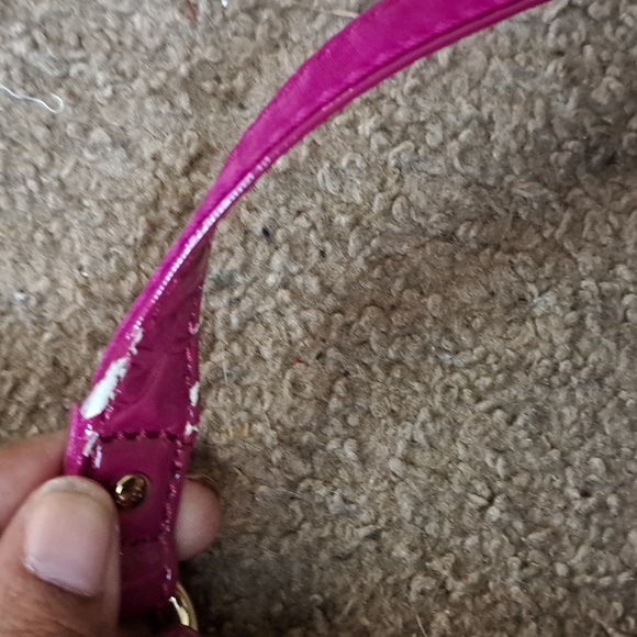 Cynthia Rowley New York Pink Nylon Handbag--PARTS - Picture 7 of 13